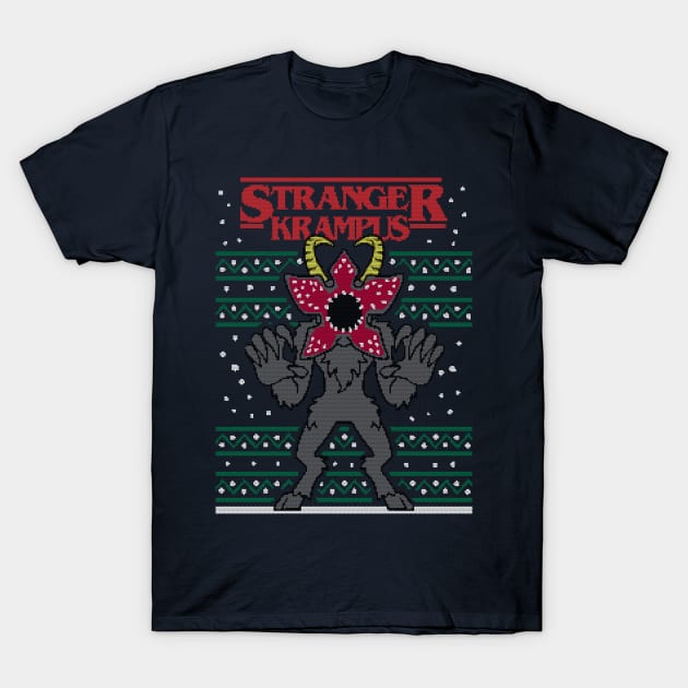 Stranger Krampus T-Shirt by Andriu